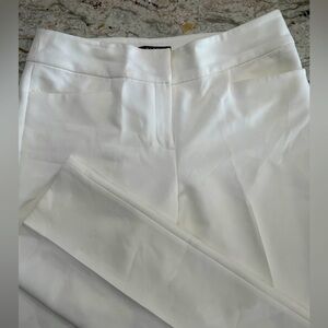 Alex Marie white dress pants/trousers.